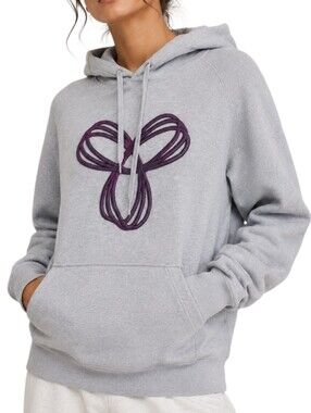 Aritzia TNA Baltic Hoodie Women Small Gray Purple
